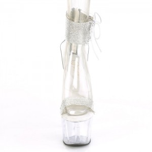 Pleaser Adore-727RS Sandaler Dame Clear | 41YESILWN