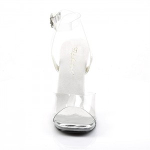 Pleaser Chic-06 Sandaler Dame Clear | 78NAMIOYE