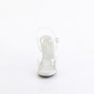 Pleaser Cupid-408 Sandaler Dame Clear | 02AKFUZPD