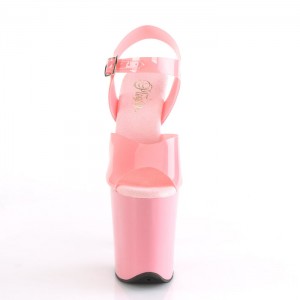 Pleaser Flamingo-808N Sandaler Dame Lyserød | 56OEBCIYW