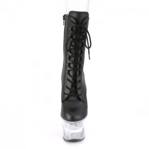 Pleaser Flashdance-1020-7 Støvler Dame Sort | 80AVQYTKD