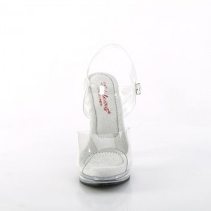 Pleaser Glory-508 Sandaler Dame Clear | 83NLSOPTB