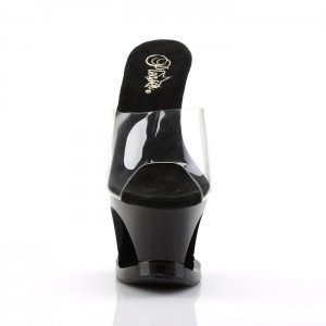 Pleaser Moon-701HRS Badesandaler Dame Rød | 79TIEHYWU