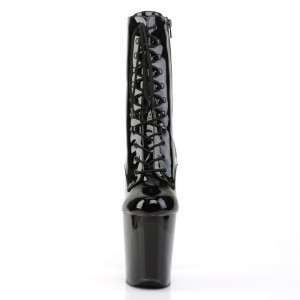 Pleaser Xtreme-1020 Støvler Dame Sort | 84OGUTHML