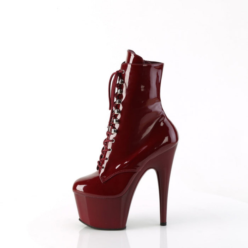 Pleaser Adore-1020 Støvler Dame Bordeaux | 19DLKFCYV