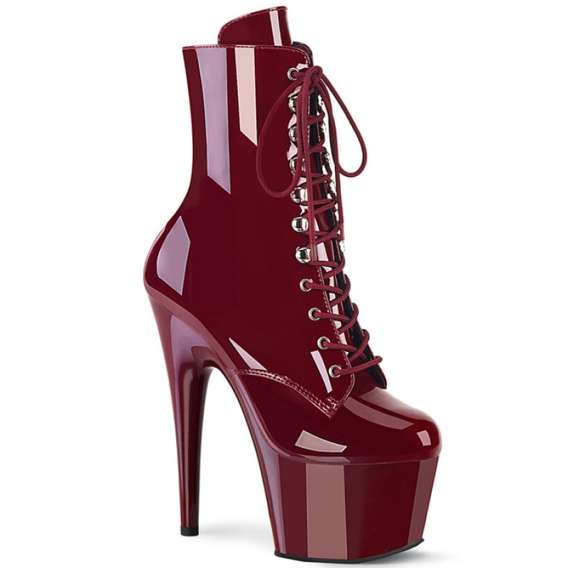 Pleaser Adore-1020 Støvler Dame Bordeaux | 19DLKFCYV