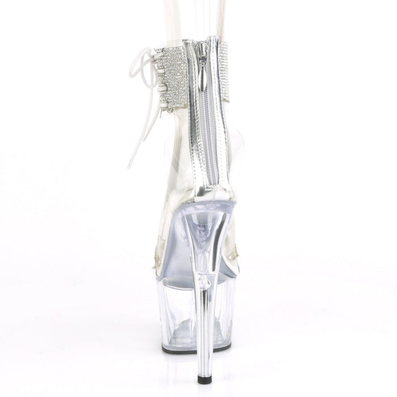 Pleaser Adore-727RS Sandaler Dame Clear | 41YESILWN