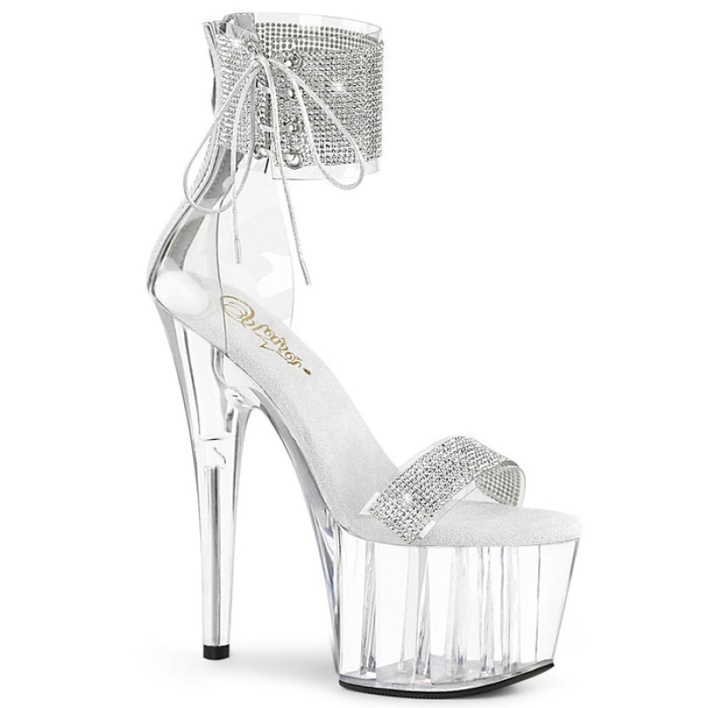 Pleaser Adore-727RS Sandaler Dame Clear | 41YESILWN