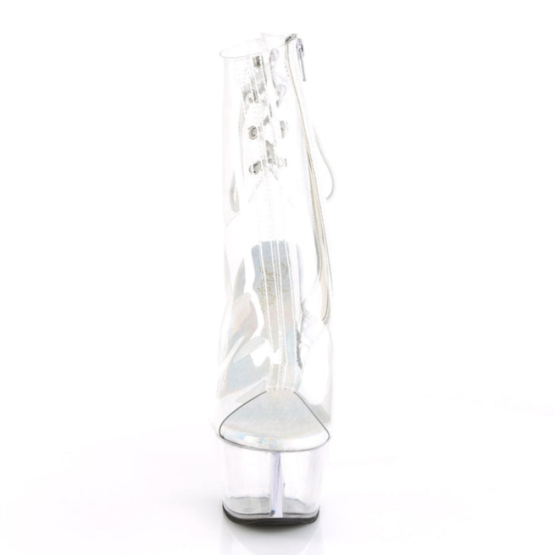 Pleaser Aspire-1018C Støvler Dame Clear | 10MBWTSAP