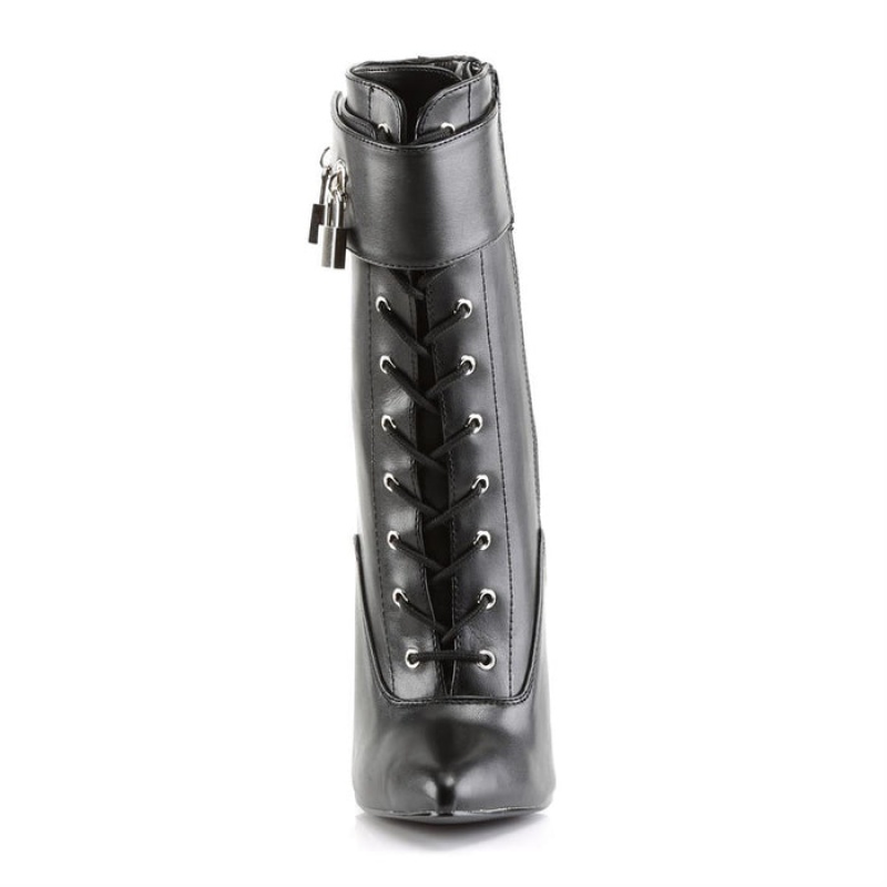 Pleaser Dagger-1023 Støvler Dame Sort | 51GOPZAXB