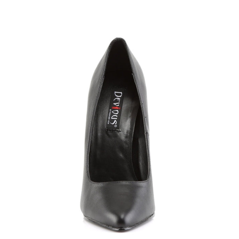 Pleaser Domina-420 Stiletter Dame Sort | 96FPOGUYL