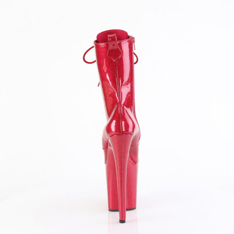 Pleaser Flamingo-1040GP Støvler Dame Fuchsia | 06RBGWYKU