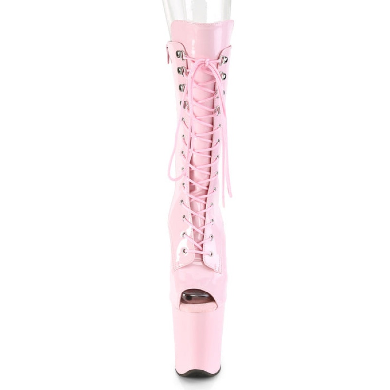 Pleaser Flamingo-1051 Støvler Dame Lyserød | 14BDMTJNR