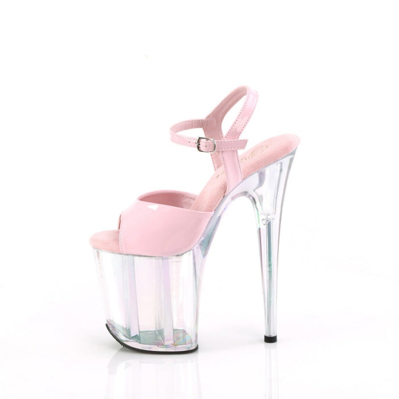 Pleaser Flamingo-809HT Sandaler Dame Lyserød | 94UAXPZCY