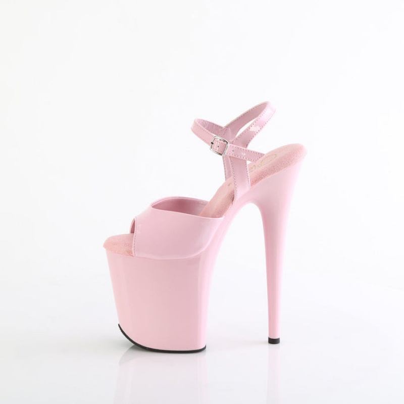 Pleaser Flamingo-809 Sandaler Dame Lyserød | 96DONPLUT