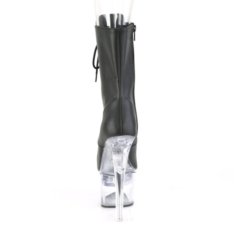 Pleaser Flashdance-1020-7 Støvler Dame Sort | 80AVQYTKD