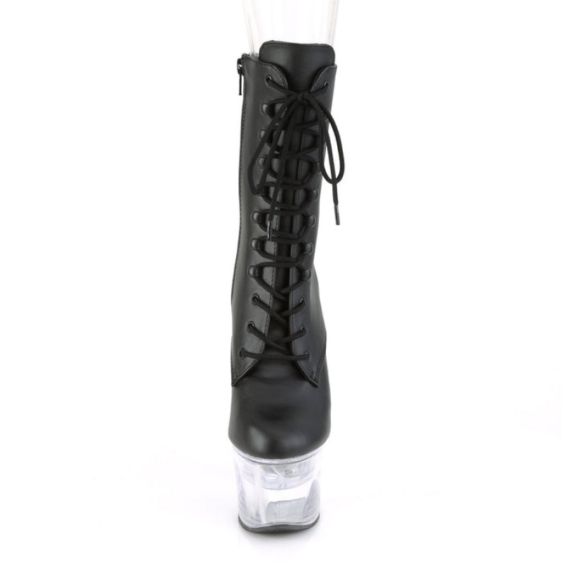 Pleaser Flashdance-1020-7 Støvler Dame Sort | 80AVQYTKD