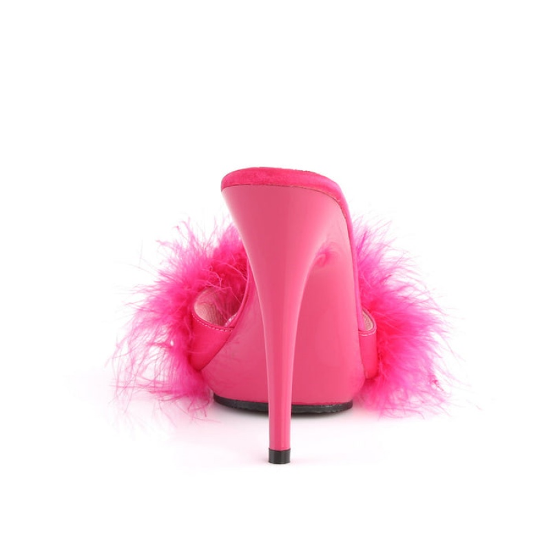 Pleaser Poise-501F Badesandaler Dame Lyserød | 25UQYCBND