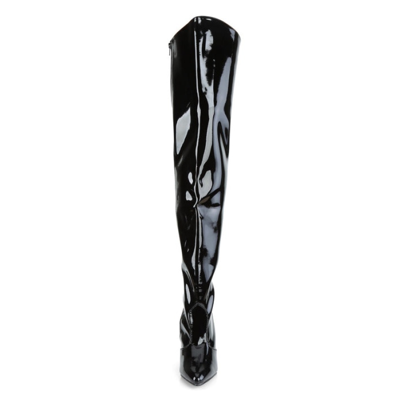 Pleaser Vanity-3010 Støvler Dame Sort | 18IPGJQHM